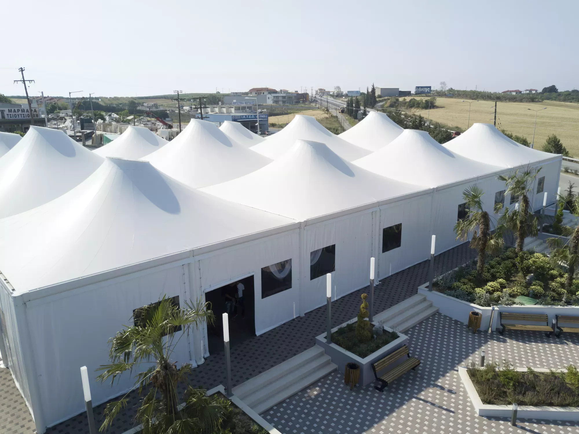 Gazebo Airone Rubino Pesante della Perelli Service