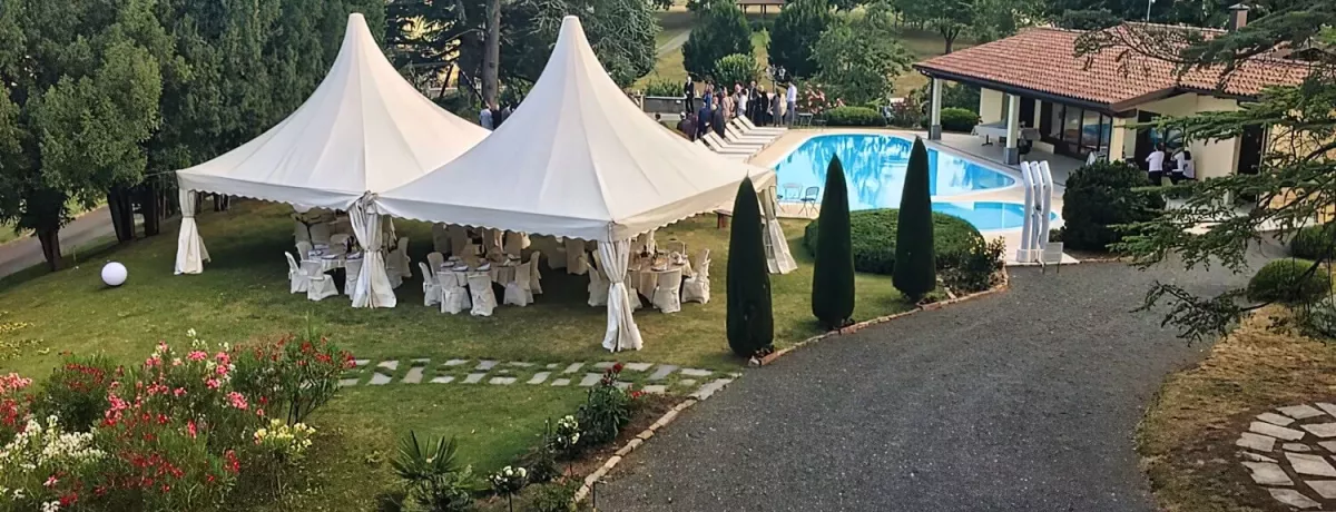 Noleggio di allestimenti e di gazebo a Novara