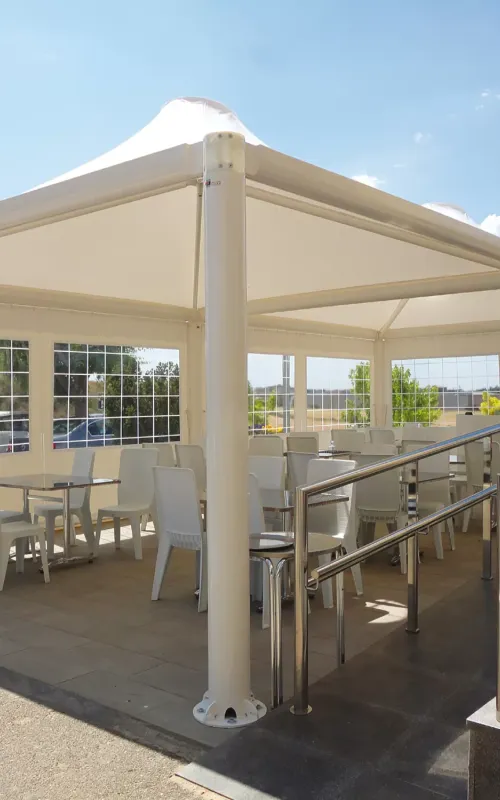 Gazebo Airone Rubino Leggero della Perelli Service